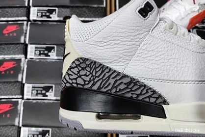 Flexible Jordan 3 Cement White 393 Retro Reimagined DN3707-100 0727
